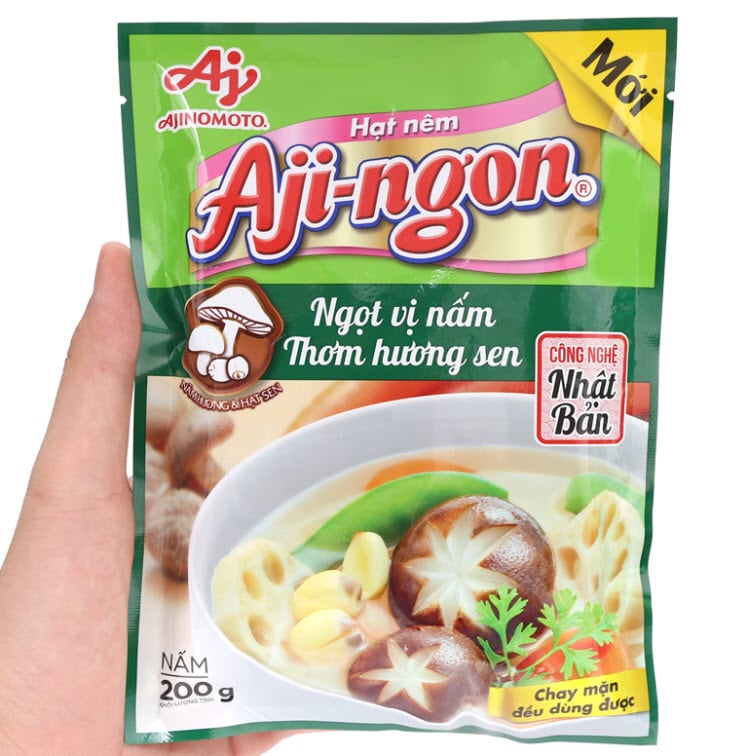 [🛒🇻🇳]Hạt Nêm Nấm Hương Hạt Sen Aji-ngon Gói 200g – Ajinomoto , SKU – – sibafood.vn 🇻🇳🛒Top1Shop🛒 🇻🇳Top1Vietnam🇻🇳 🛍🛒🇻🇳