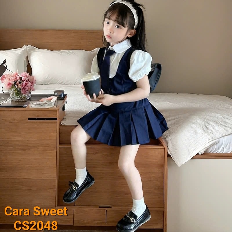 [🆕🇻🇳] Cara Sweet – Sản xuất và phân phối hàng thiết kế trẻ em 😎❤️️⭐️ HÀNG MỚI VỀ,
Set bộ 3 món (áo, chân váy, cà vạt) cho bé mặc đến trường xinh quá ạ
Set sang, sạch cực sang, bé vui đến lớp
Chân váy có lót quần bảo hộ, c , shares-6✔️ , likes-91❤️️ , date-2024-08-12 12:41:58🇻🇳🇻🇳🇻🇳📰🆕
