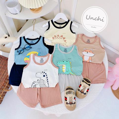 [🆕🇻🇳]  HALLO SHOP MẸ VÀ BÉ Tp.HCM – Phụ Kiện Mẹ và Bé 🧑‍🧒❤️️👶⭐️ BỘ THUN LẠNH UNCHI- CHẤT VẢI MỀM, MÁT, THẤM HÚT.
– Còn lẻ size e Khuyên sale nhanh cho c e mình ạ!
40đ cho 1 bộ gồm 1 áo 1 quần.
Lẻ size 3-6m, 6-9m, 18- , shares-0✔️ , likes-0❤️️ , date-2024-08-28 22:05:44🇻🇳🇻🇳🇻🇳📰🆕