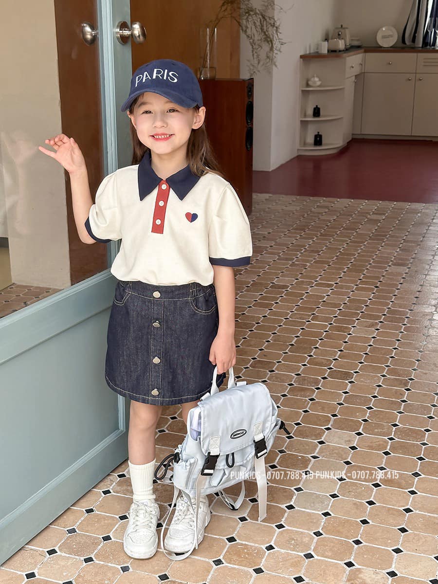 Áo polo bé gái chính hãnh AMBB KIDS
Sz : 100-160
Zá : #230k PUN KIDS - Quần Áo xinh cho bé
Hotline (sỉ): 0707.788.415
Shopee:
______________
#pun