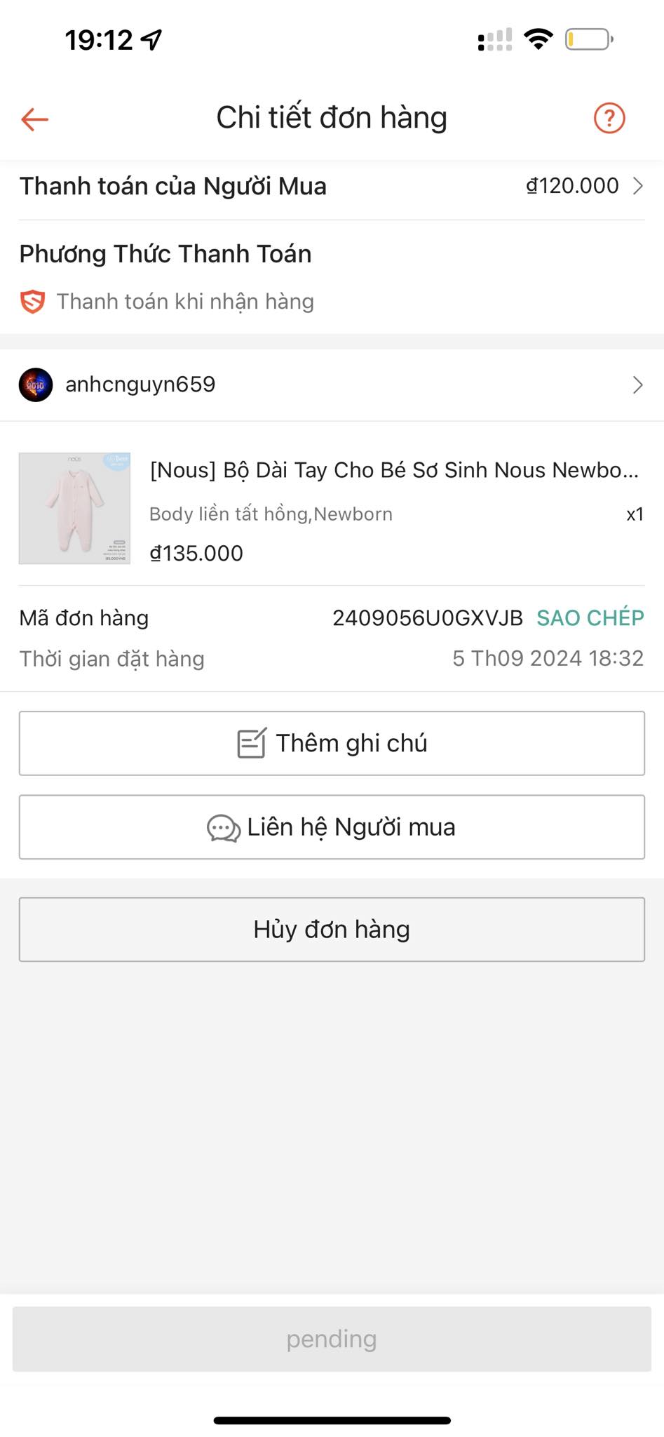 Shop e đang được shopee trợ giá Nous newborn giảm #35k so với giá bán ạ