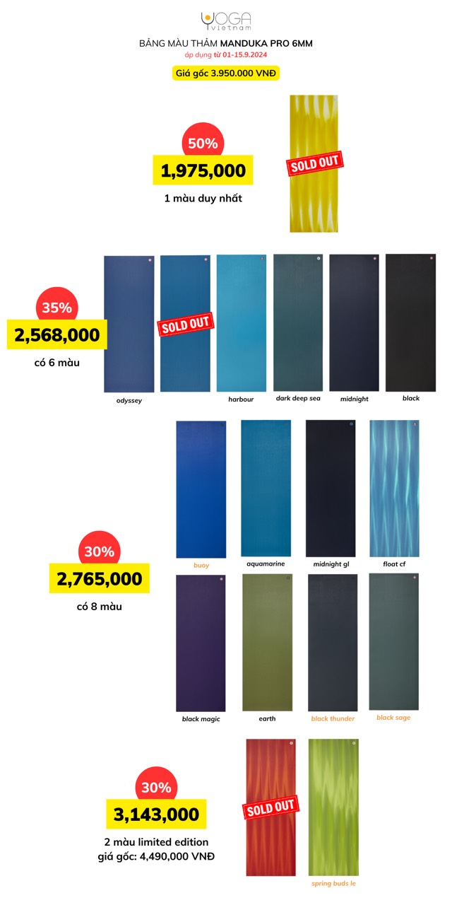 [🆕🇻🇳] YogaVietnam.vn 🧘 Top1Yoga 🤸🏻‍♀️ LÝ DO PRO/PROLITE là best seller trong tuần đầu của MANDUKA SALE SÂU & LÂU. Hãy đọc bên dưới và tìm cho bạn một chiếc thảm PRO nếu bạn và PRO đồng thanh, đ , shares-0✔️ , likes-16❤️️ , date-2024-09-06 01:52:32🇻🇳🇻🇳🇻🇳📰🆕