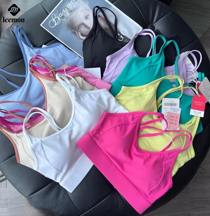 [🆕🇻🇳] Mỹ Dung Yoga – CHUYÊN SỶ, LẺ DỤNG CỤ, SÁCH YOGA  🧘 Top1Yoga 🤸🏻‍♀️ Bra cổ yếm hàng Yimiz cao cấp vừa cập bến tại shop, áo lên dáng sang quá
 Chất vải thun lulu gân siêu mịn, hàng L1
 3 size: S M L
 Lưu ý: lẻ áo bán 4 màu:  , shares-0✔️ , likes-7❤️️ , date-2024-09-08 14:12:27🇻🇳🇻🇳🇻🇳📰🆕