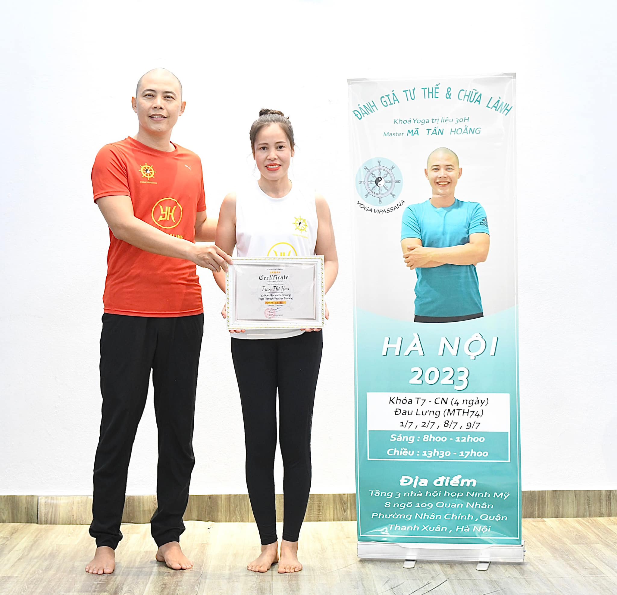 [🆕🇻🇳] Yoga Vipassana – Phòng tập yoga – Yoga Quan Sát Hơi Thở 🧘 Top1Yoga 🤸🏻‍♀️ Chia sẻ của Hv Trần Hảo (Vĩnh Phúc) sau khi tham gia học Khoá LƯNG MTH74 Hà Nội 
Tấm bằng vàng thứ hai của MTH trị liệu chữa lành ,không dùng thuốc 
       , shares-0✔️ , likes-0❤️️ , date-2023-07-12 01:04:15🇻🇳🇻🇳🇻🇳📰🆕