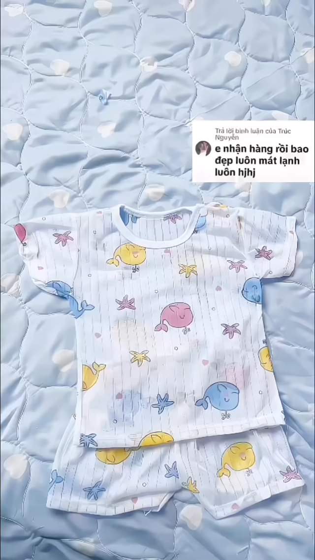 #5_bộ chỉ #75k mua 2 combo được miễn ship. _ chất vải cotton giấy thoáng mát _ có size cho bé từ 3-14 ký