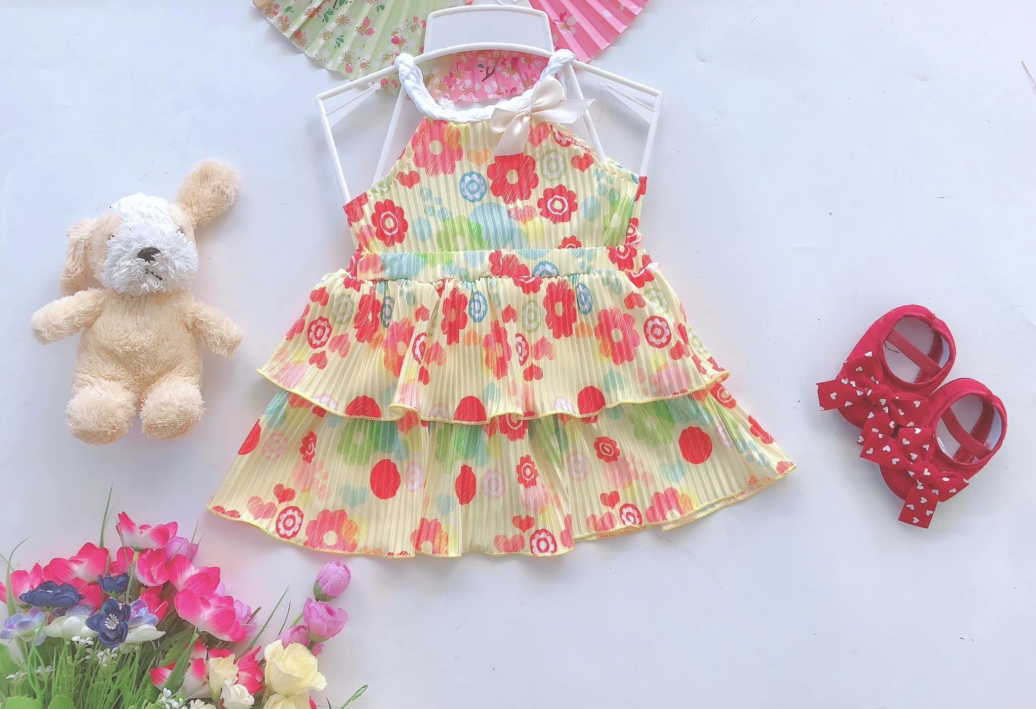 [🆕🇻🇳] Duy khang shop – Shop chuyên mua bán quần áo trẻ em giá rẻ 🧑‍🧒❤️️👶⭐️ Sét bộ cổ yếm và váy 
 Vải lụa Quảng Châu mềm mát￼
 Trong váy có lót￼
 Size bé 8 đến 13 ký
 , shares-0✔️ , likes-25❤️️ , date-2024-09-05 00:03:18🇻🇳🇻🇳🇻🇳📰🆕