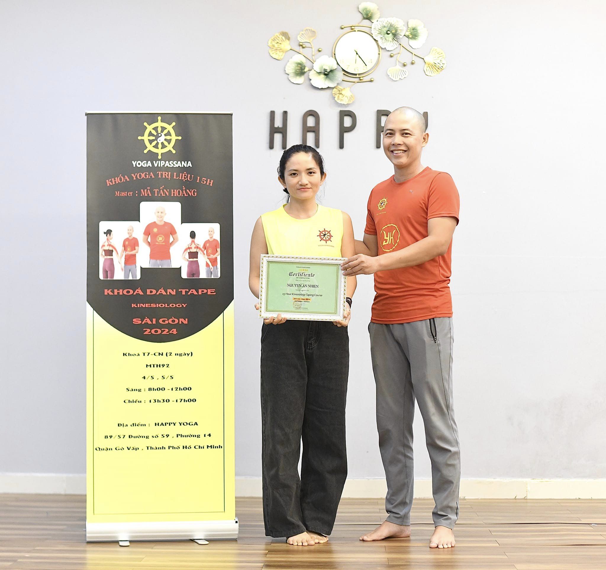 [🆕🇻🇳] Yoga Vipassana – Phòng tập yoga – Yoga Quan Sát Hơi Thở 🧘 Top1Yoga 🤸🏻‍♀️ Chia sẻ của Hv Nguyễn An Nhiên (Quảng Ngãi) sau khi tốt nghiệp Khoá Tape Kinesiology MTH92 Sài Gòn   #Trải_Cơ_MTH
 #Dán_Tape_MTH
Sau hai khóa học trị liệu  , shares-0✔️ , likes-1❤️️ , date-2024-05-07 17:16:30🇻🇳🇻🇳🇻🇳📰🆕