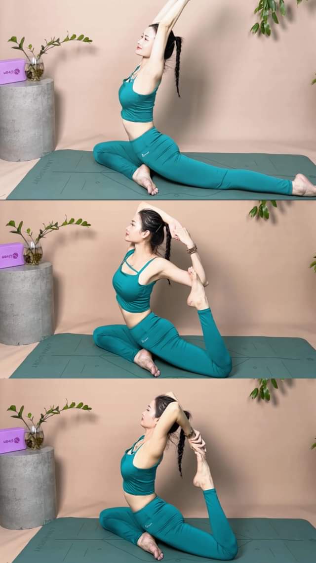 [🆕🇻🇳] Huyền Nguyễn Yoga 🧘 Top1Yoga 🤸🏻‍♀️ 3 giai đoạn của tư thế Yoga bồ câu ngồi. Các nàng đang ở giai đoạn nào rùi nhỉ 
 #Huyennguyenyoga #Yoga #Yogachonguoimoibatdau #thương_hiệu_đồ_tập_Livanspo , shares-0✔️ , likes-0❤️️ , date-2024-11-07 04:00:22🇻🇳🇻🇳🇻🇳📰🆕