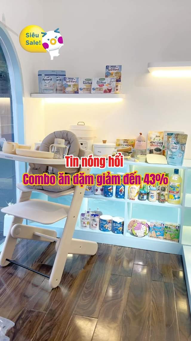 CẤP BÁO: Tuần lễ ăn dặm - giảm đến 43%Cuối tuần rồi, ba mẹ nhanh chân ghé Ú Oà săn thả ga các sản phẩm ăn dặm cho bé yêu siêu đa dạng và hấp dẫn này nhé! #
