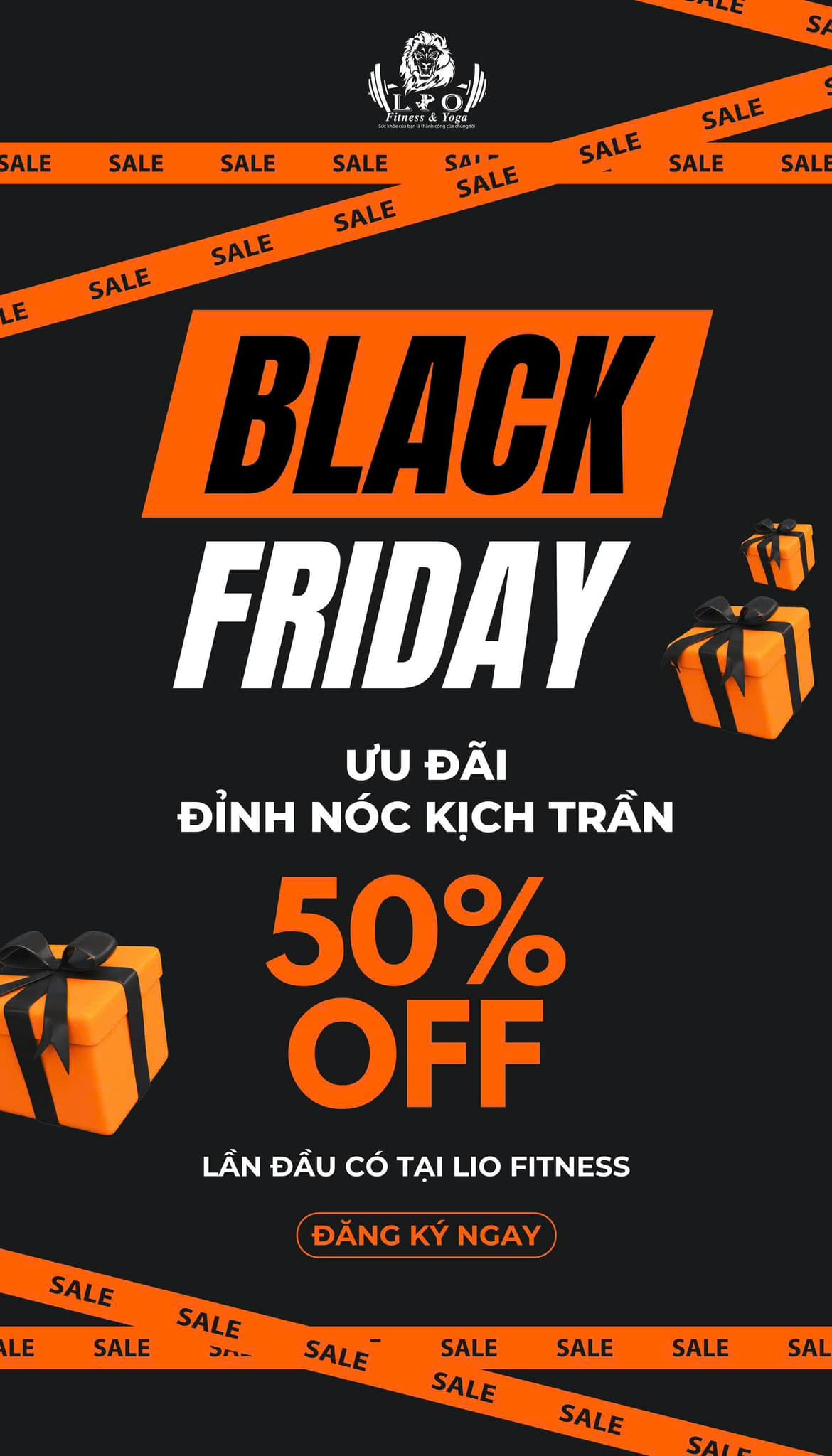 [???] Lio Fitness & Yoga – Your Health Is Our Success   ? Top1Yoga ??‍♀️ BLACK FRIDAY SALE ĐỈNH NÓC KỊCH TRẦN
GIẢM NGAY 50% cực sốc! – Lần đầu tiên tại Lio Fitness & Yoga 
Trải nghiệm nâng cấp sức khỏe tại LIO với: 
 Phòng tập h , shares-1✔️ , likes-38❤️️ , date-2024-11-08 20:13:21????????