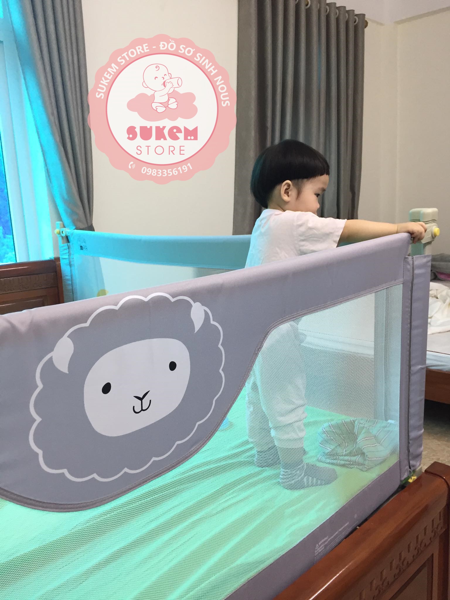 [🆕🇻🇳] Sukem Shop – Chuyên đồ sơ sinh mẹ và bé 🧑‍🧒❤️️👶⭐️ THANH CHẮN GIƯỜNG UMOO BẢN MỚI 
 Vừa làm thanh chắn, vừa làm quây cũi cho bé yêu thoải mái vui chơi
 Có em này mẹ tha hồ làm việc nhà mà không sợ em lăn xu , shares-0✔️ , likes-1❤️️ , date-2024-12-13 02:00:04🇻🇳🇻🇳🇻🇳📰🆕