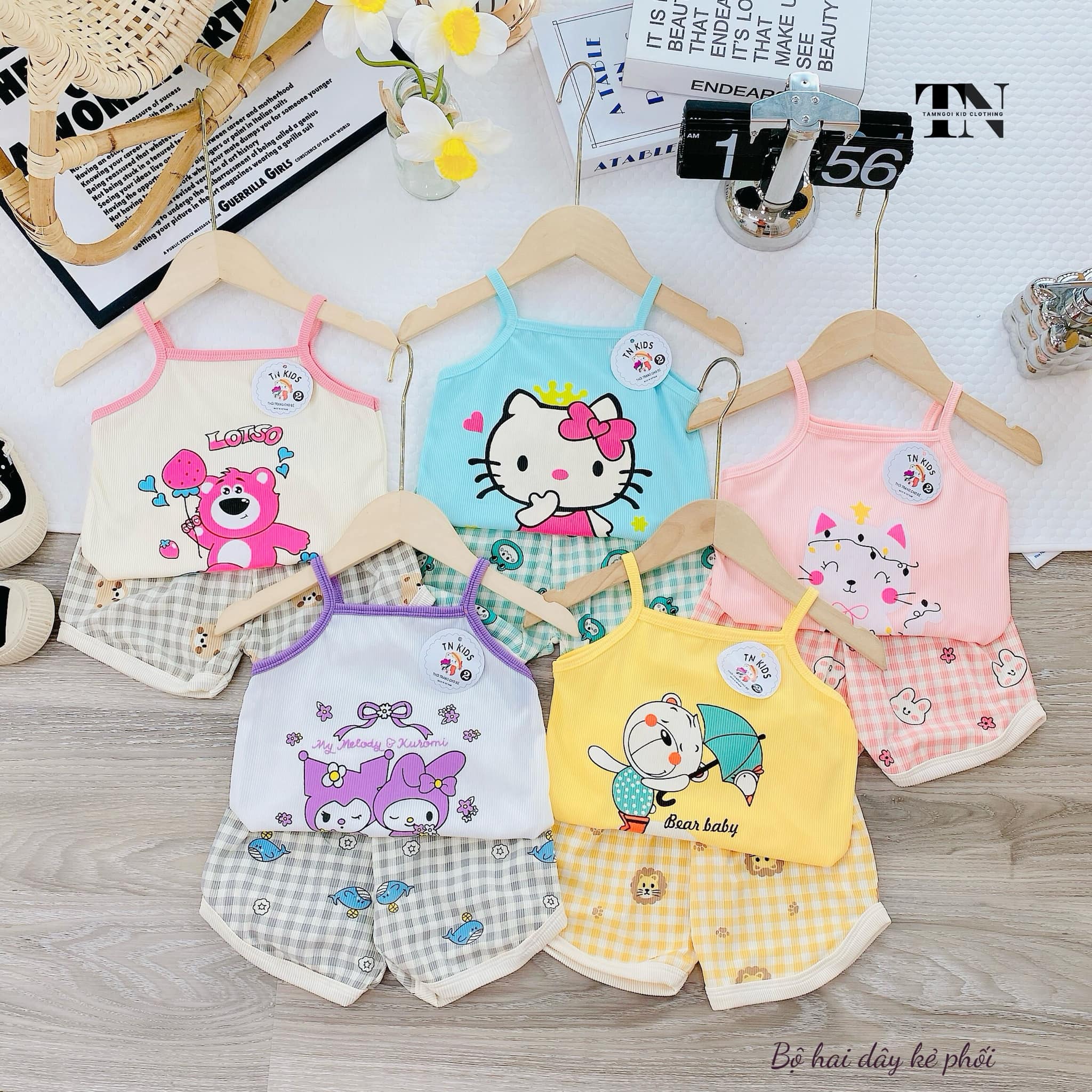 HOT HOT nhà MiMi, bộ 2 dây siêu rẻ cực xinh cho bé
Combo 4 bộ chỉ #1xx xinh và freeship
Nhanh tay đặt hàng không hết các mẹ nha
————————-MIMI Kids————
