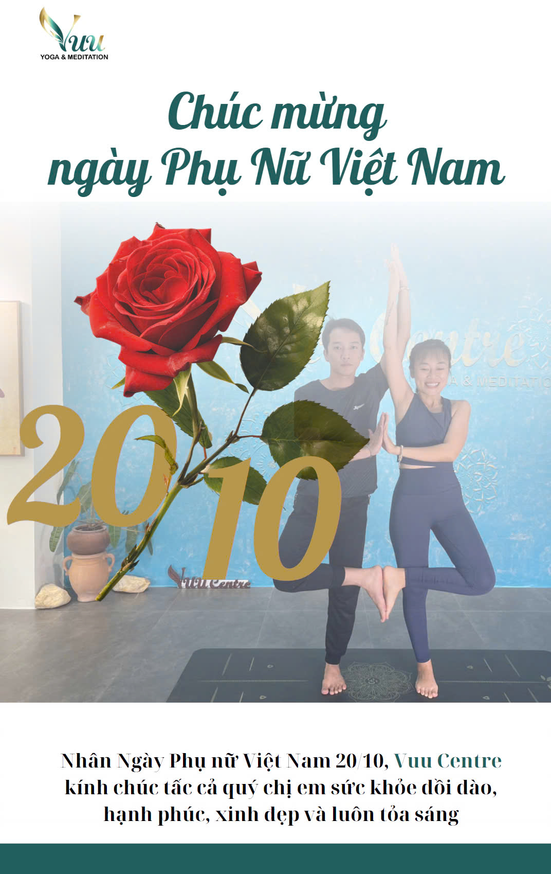[???] Vuu Centre – Yoga & Meditation Quận 2 ? Top1Yoga ??‍♀️ 𝑾𝒐𝒎𝒆𝒏’𝒔 𝒅𝒂𝒚, 𝒔𝒉𝒊𝒏𝒆 𝒚𝒐𝒖𝒓 𝒘𝒂𝒚!
Vuu Centre luôn tự hào và cảm ơn quý chị em học viên đã đồng hành với trung tâm Yoga chúng mình. Những người phụ nữ vui tươi v , shares-0✔️ , likes-16❤️️ , date-2024-10-20 13:00:16????????