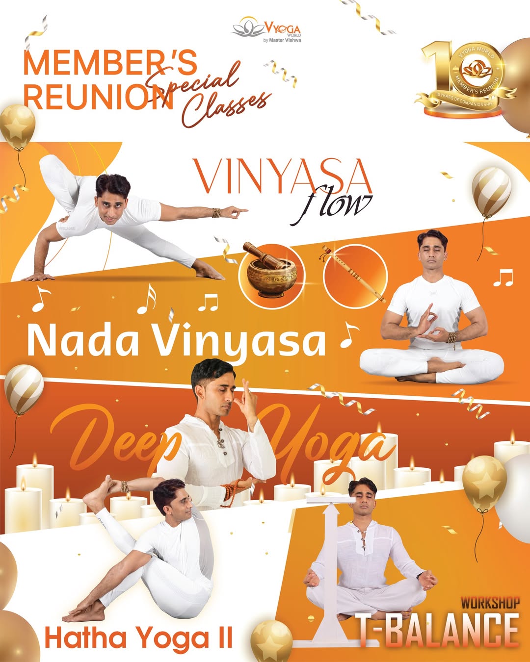 [🆕🇻🇳] Vyoga World By Master Vishwa – Hệ thống phòng tập Yoga Ấn Độ 🧘 Top1Yoga 🧘  MEMBER’S REUNION | KHÁM PHÁ CHUỖI LỚP HỌC ĐẶC BIỆT   

Nhân dịp kỷ niệm tuần lễ Member’s Reunion, Vyoga World tự hào giới thiệu chuỗi lớp Yoga đặc biệt nh , shares-1✔️ , likes-42❤️️ , date-2024-11-05 16:53:57🇻🇳🇻🇳🇻🇳📰🆕