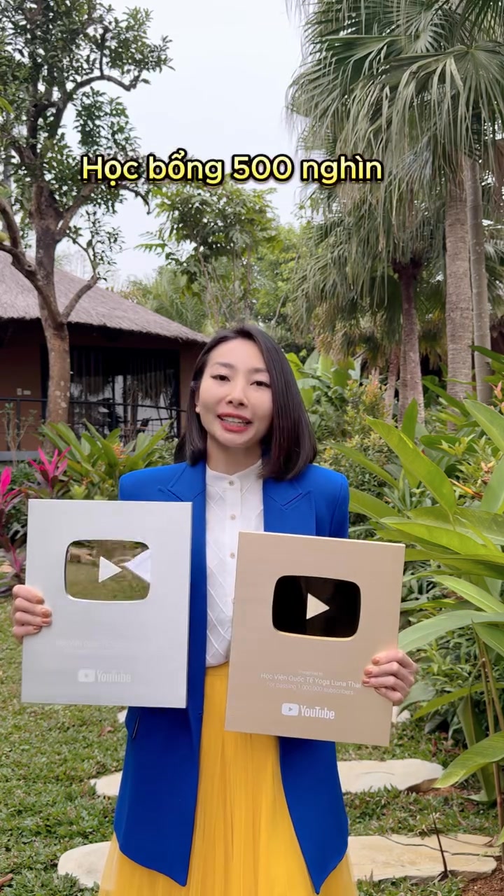 [🆕🇻🇳] Yoga Luna Thái Việt Nam 🧘 Top1Yoga 🤸🏻‍♀️  Cú Nổ Lớn – Mừng Nút Vàng – Học Bổng Sập Sàn! 

Hôm nay là một ngày đặc biệt tại Yoga Luna Thái khi chúng ta cùng nhau chào đón một cột mốc đáng nhớ: 1 tr , shares-0✔️ , likes-0❤️️ , date-2024-12-20 04:15:06🇻🇳🇻🇳🇻🇳📰🆕