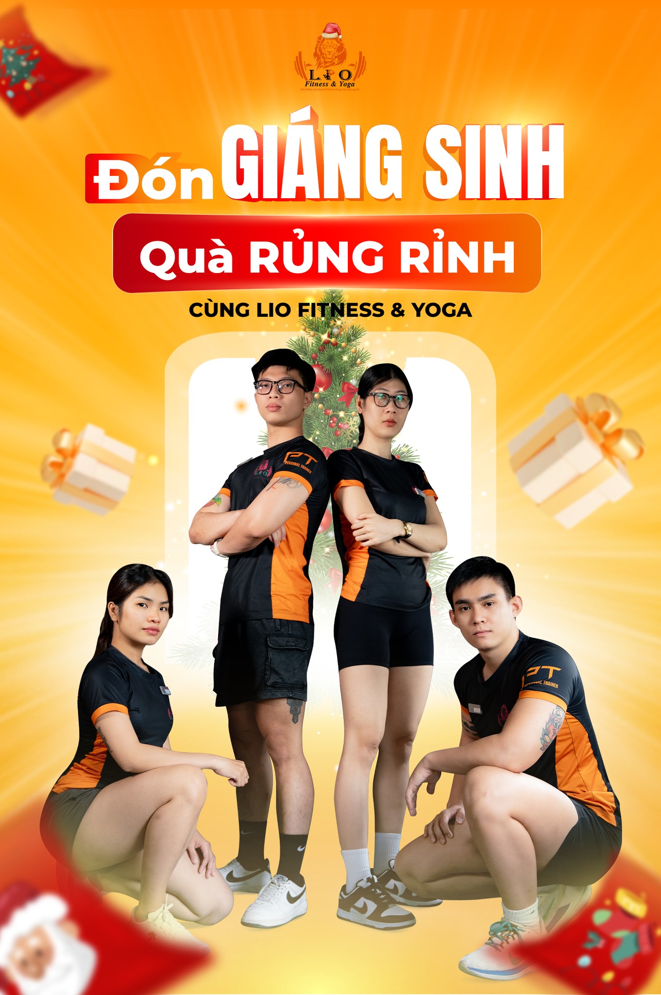 [???] Lio Fitness & Yoga – Your Health Is Our Success   ? Top1Yoga ??‍♀️  ĐÓN GIÁNG SINH – QUÀ RỦNG RỈNH cùng 𝐋𝐢𝐨 𝐅𝐢𝐭𝐧𝐞𝐬𝐬 & 𝐘𝐨𝐠𝐚! 
Mùa lễ hội này, Nhà Lio dành tặng bạn hơn 100 phần quà siêu hấp dẫn:
 Bình nước thể thao thời thư , shares-0✔️ , likes-9❤️️ , date-2024-12-22 18:37:07????????