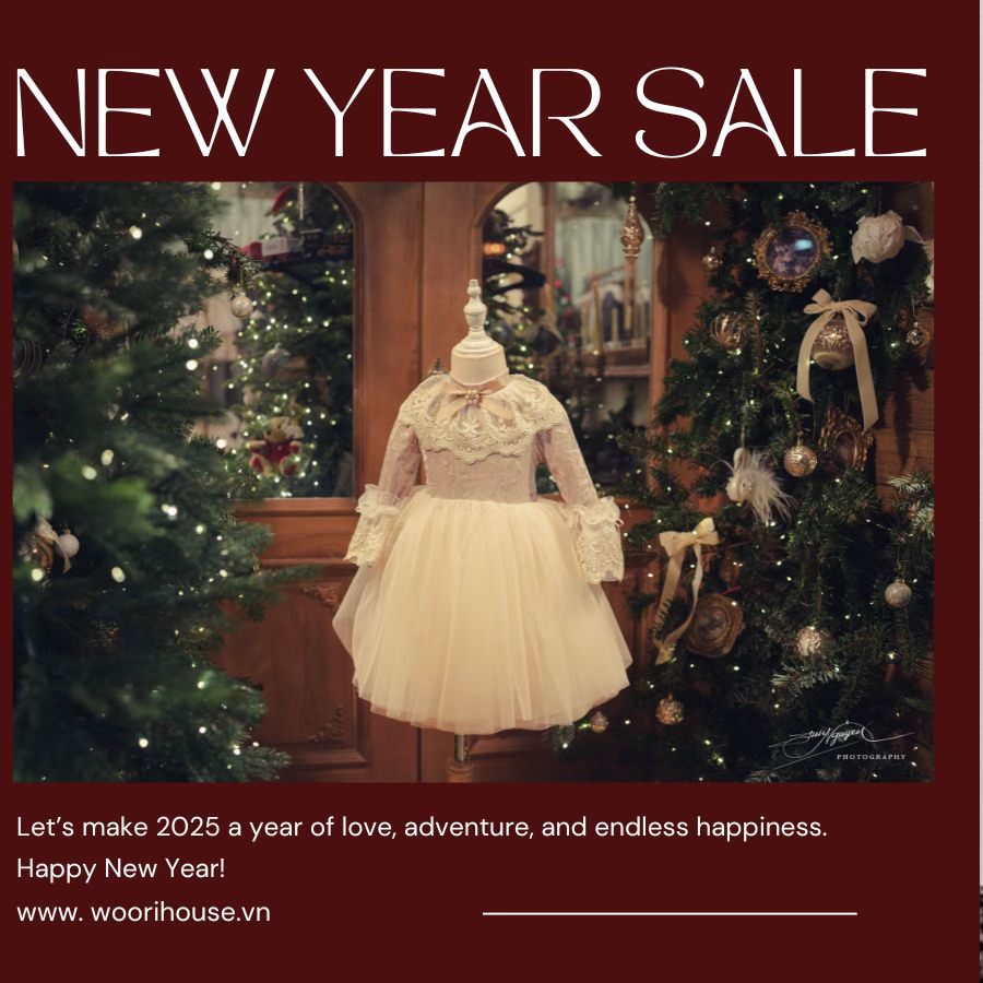 [🆕🇻🇳]  Melon House Chuyên quần áo xuất dư chất xịn, mịn 🧑‍🧒❤️️👶⭐️ Váy dạ hoa hồng
                  Bồng bềnh đón Tết
Còn lẻ size shop sale nhanh ạ
Váy dạ đỏ hai lớp chất liệu dạ mềm, đủ giữ ấm cho bé với phần váy hoa hồn , shares-0✔️ , likes-3❤️️ , date-2025-01-03 06:02:11🇻🇳🇻🇳🇻🇳📰🆕