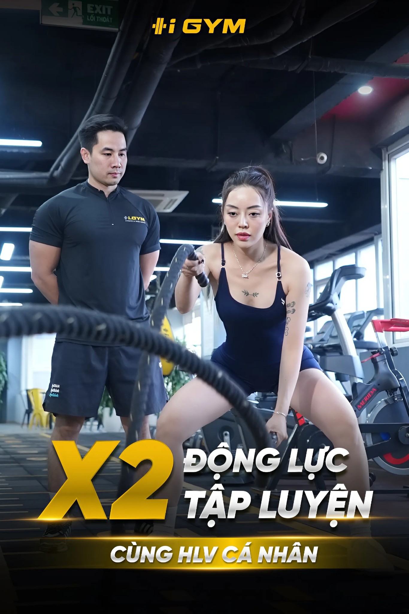[🆕🇻🇳] Igym Fitness & Yoga 🧘 Top1Yoga 🤸🏻‍♀️ X2 TẬP LUYỆN CÙNG HLV CÁ NHÂN

Chỉ còn 23 ngày nữa là Tết đến, bạn đã sẵn sàng tăng tốc tập luyện để sở hữu dáng thon gọn, tự tin tỏa sáng chưa? Hãy để HLV , shares-60✔️ , likes-9❤️️ , date-2025-01-05 16:00:11🇻🇳🇻🇳🇻🇳📰🆕