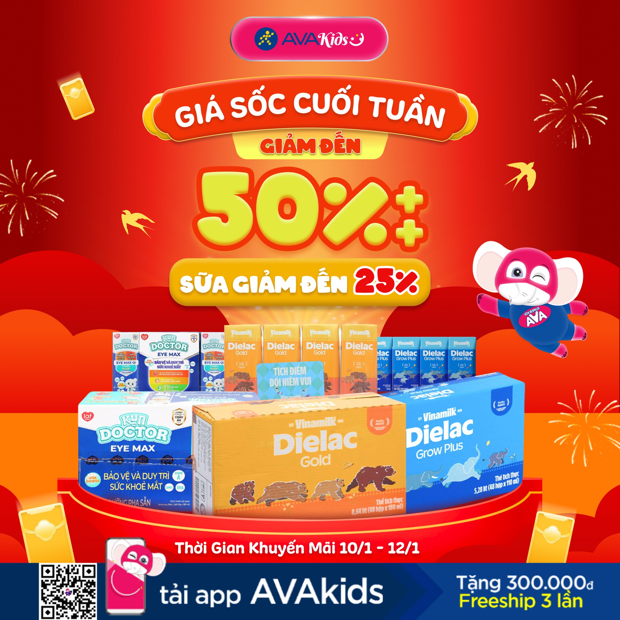 [🆕🇻🇳] AVAKids – Siêu thị cho mẹ và bé 🧑‍🧒❤️️👶⭐️ Giá sốc cuối tuần, giảm đến 50%++

 Tã, Sữa – sản phẩm thiết yếu cho bé yêu giảm sốc!
 Trả chậm 0% lãi suất trong 3 tháng – mua sắm thả ga, không lo tài ch , shares-0✔️ , likes-0❤️️ , date-2025-01-10 18:00:09🇻🇳🇻🇳🇻🇳📰🆕