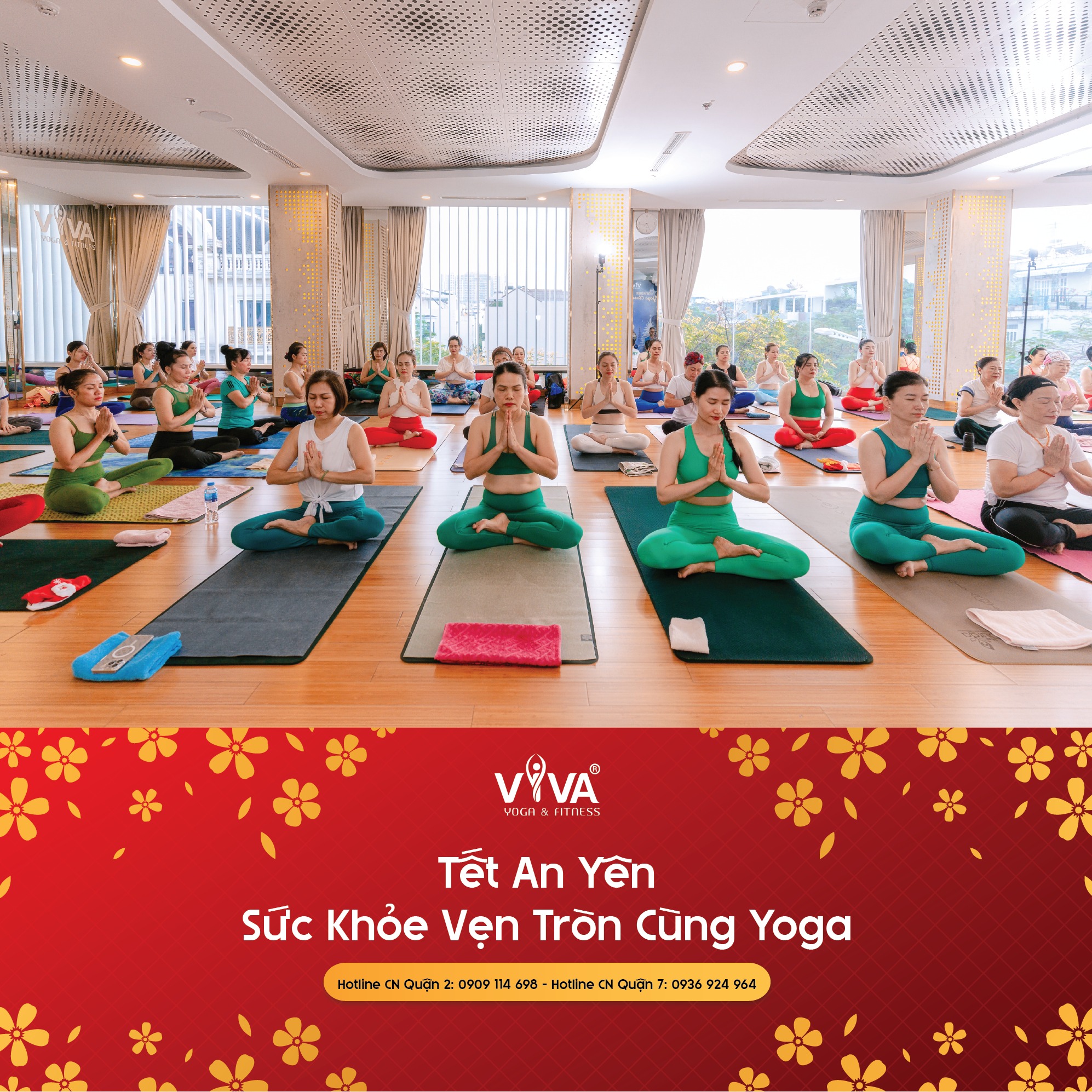 [???] ViVa Yoga & Fitness  ? Top1Yoga ??‍♀️ TẾT AN YÊN – SỨC KHỎE VẸN TRÒN CÙNG YOGA

Trước guồng quay bận rộn của những ngày cuối năm, hãy dành thời gian cho bản thân với những buổi tập #Yoga tại Vi , shares-0✔️ , likes-97❤️️ , date-2025-01-21 02:00:27????????
