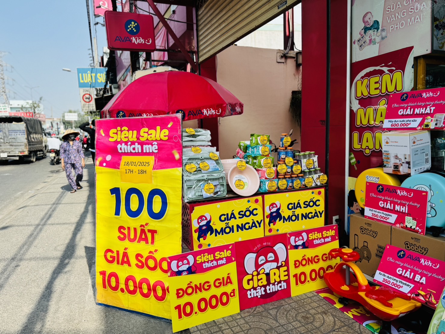 [🆕🇻🇳] AVAKids – Siêu thị cho mẹ và bé 🧑‍🧒❤️️👶⭐️  BA MẸ ĐÃ SẴN SÀNG CHƯA? ĐỪNG BỎ LỠ CƠ HỘI MUA SẮM GIÁ SỐC ĐÓN TẾT TẠI AVAKIDS LÚC 17H HÔM NAY (18/1) NHÉ!

 Đồng giá 10.000đ:
– 20 suất Nước yến hạt chia  , shares-1✔️ , likes-18❤️️ , date-2025-01-18 22:46:19🇻🇳🇻🇳🇻🇳📰🆕