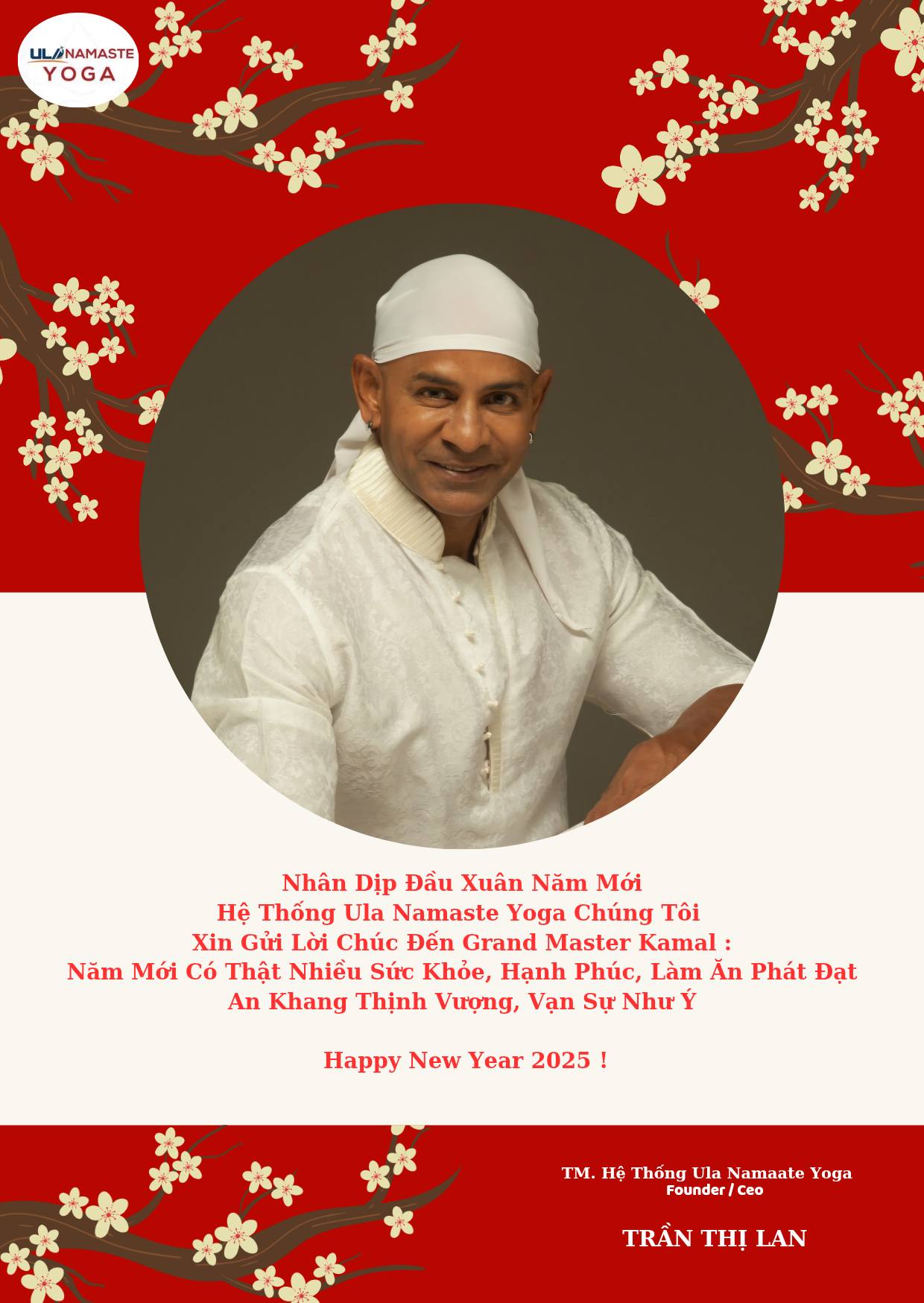 [🆕🇻🇳] ULA Namaste YOGA  – Đào tạo HLV Yoga Quốc tế 🧘 Top1Yoga 🤸🏻‍♀️ Xuân mới đã đến 
Hệ Thống Ula Namaste Yoga chúng tôi xin gửi lời cảm ơn chân thành đến các Master vì sự cống hiến không ngừng trong năm qua. Chúc các Maste , shares-0✔️ , likes-8❤️️ , date-2025-01-26 04:33:25🇻🇳🇻🇳🇻🇳📰🆕