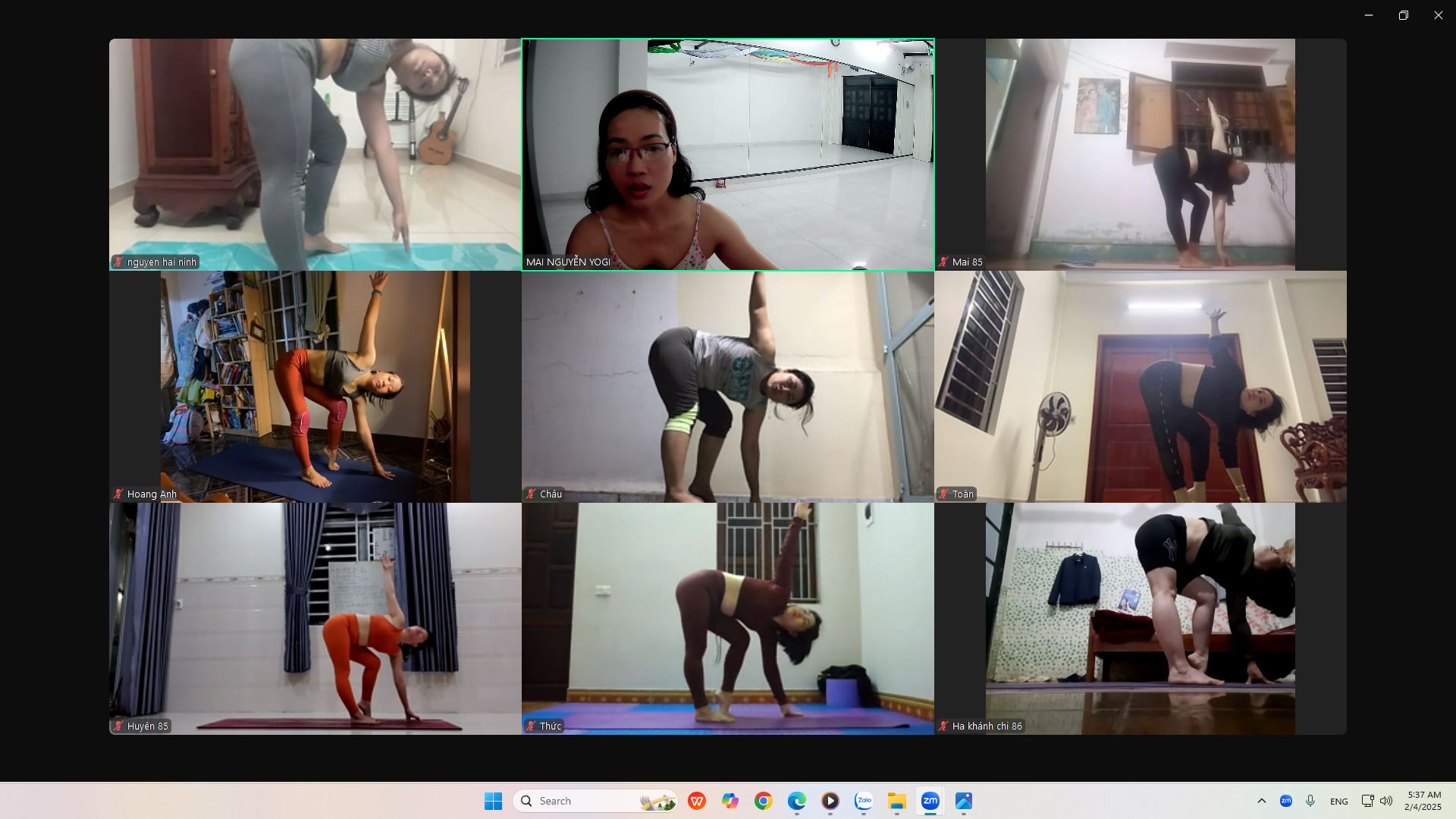 [???] Chill Yoga – Yoga_Aerial Yoga_Inside Flow  ? Top1Yoga ??‍♀️ Khởi động đầu năm
Chill Yoga chiêu sinh học viên cho các lớp:
Yoga online qua zoom
Yoga sàn trực tiếp từ cơ bản, trung cấp đến nâng cao
Aerial yoga (Lớp Yo , shares-0✔️ , likes-6❤️️ , date-2025-02-06 02:47:04????????