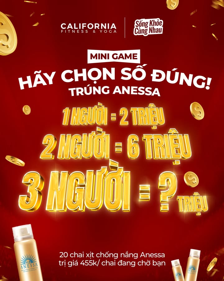[🚴‍♂️🇻🇳] California Fitness & Yoga Centers Vietnam 🧘‍♀️ Top1Fitness 💪 – 💞 Chuyện tình yêu thì chỉ nên có 2 người, nhưng chơi minigame của Cali thì ph …