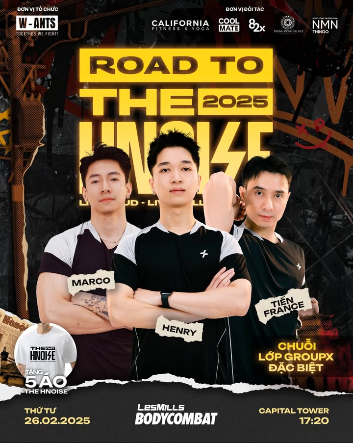 [🚴‍♂️🇻🇳] California Fitness & Yoga Centers Vietnam 🧘‍♀️ Top1Fitness 💪 – 🔥 ROAD TO THE HNOISE – KHỞI ĐẦU VỚI CHUỖI LỚP ĐẶC BIỆT BODYJAM & BODYCOMBAT! …