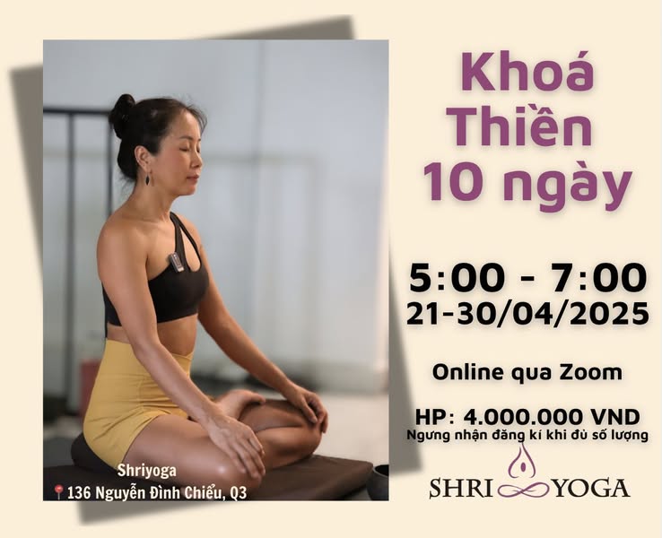 [🆕🇻🇳] Shriyoga – SATCHITANANDA – THỰC TẠI – Ý THỨC – PHÚC LẠC 🧘 Top1Yoga 🧘 3 người sẽ tham gia
 , shares-0✔️ , likes-5❤️️ , date-2025-02-23 01:08:27🇻🇳🇻🇳🇻🇳📰🆕