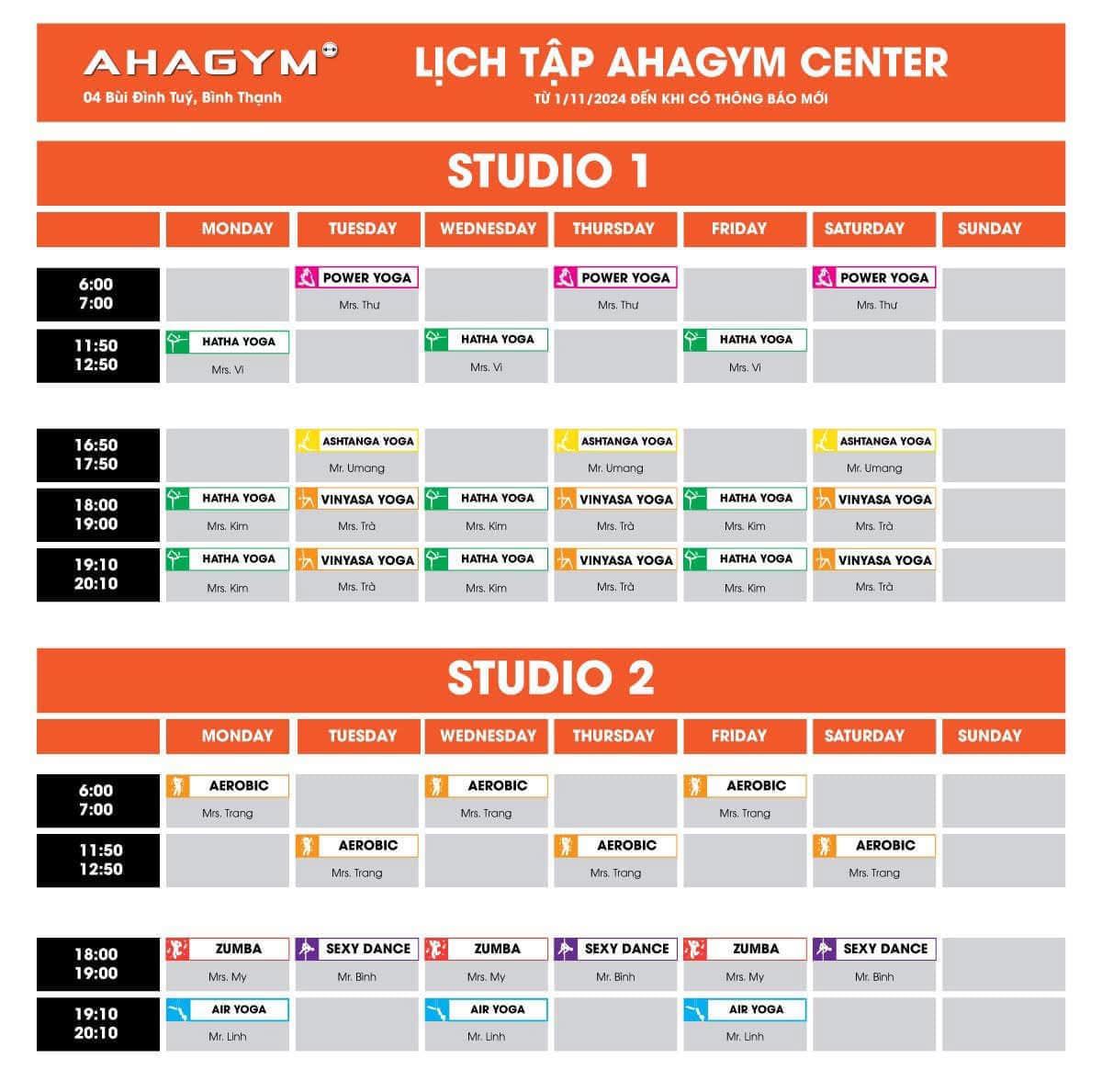 [🆕🇻🇳]  Ahagym Bùi Đình Tuý  ? Top1Yoga ??‍♀️  CẬP NHẬT LỊCH YOGA DANCE TUẦN MỚI 

 Cùng nhau khởi động tuần mới với những buổi Yoga, Dance đầy năng lượng và cảm hứng! Hãy để cơ thể bạn chuyển động the , shares-0✔️ , likes-0❤️️ , date-2025-03-09 17:37:41🇻🇳🇻🇳🇻🇳📰🆕