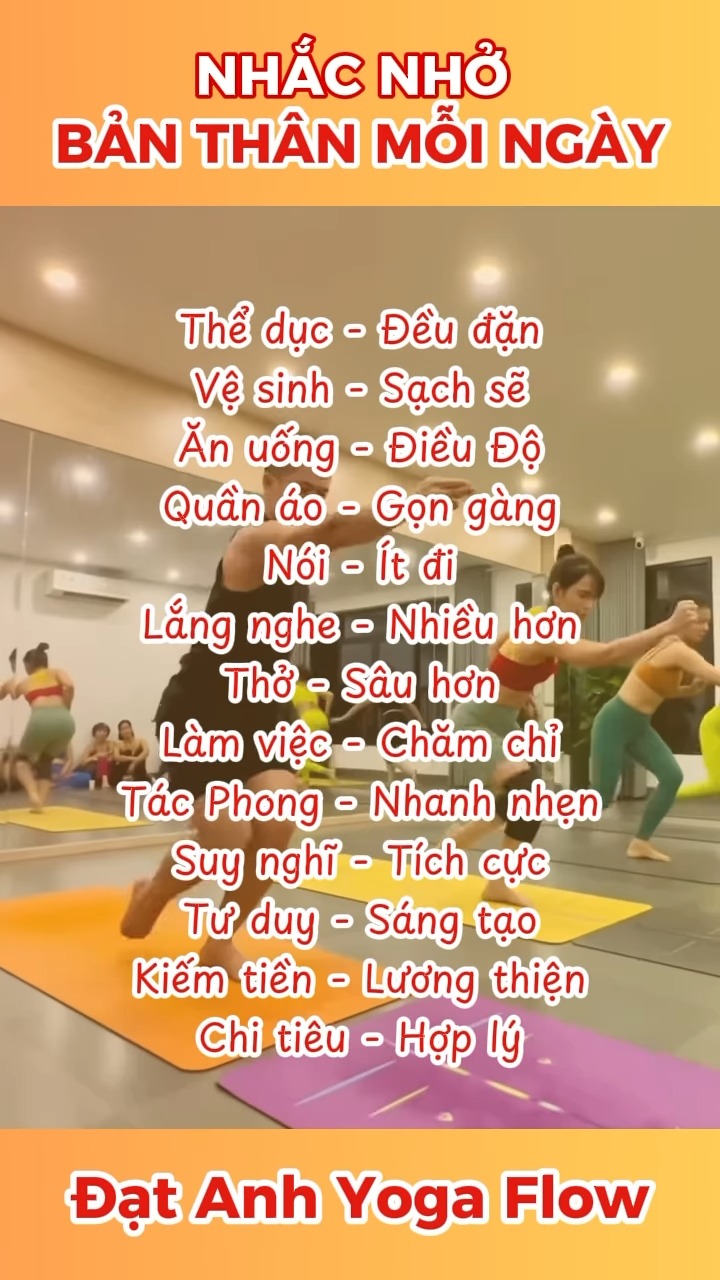 [🆕🇻🇳] Đạt Anh Yoga Flow – Khóa Học Video Online – Phòng tập yoga  🧘 Top1Yoga 🤸🏻‍♀️ Đời ngắn lắm!
Mỗi ngày ai cũng chỉ có 24h. Hãy luôn yêu thương và nhắc nhở bản thân những điều này chị em nhé!
#datanhyogaflow #yogaflow #Khóa_học_Video_On , shares-0✔️ , likes-0❤️️ , date-2025-03-10 05:00:28🇻🇳🇻🇳🇻🇳📰🆕