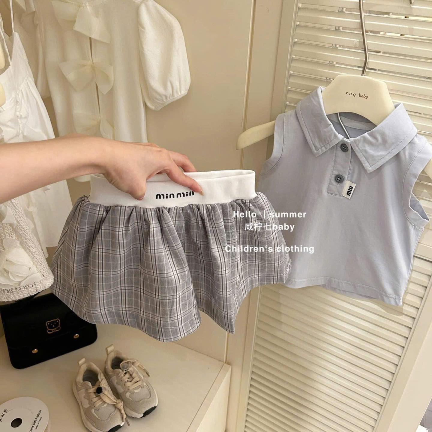 [🆕🇻🇳]  Bebé Shop – Quần áo trẻ em 🧑‍🧒❤️️👶⭐️ Set bộ Hè cho bé em về dòng Qccc nha các c ơi . Đi học đi chơi đi du lịch chụp hình auto có ảnh đẹp lun ạ  𝐇𝐨̛𝐧 𝐭𝐫𝐚̆𝐦 𝐤𝐚 xíu xiu /1 bộ 
 ẢNH THẬT SHOP TỰ C , shares-0✔️ , likes-1❤️️ , date-2025-03-18 02:41:36🇻🇳🇻🇳🇻🇳📰🆕