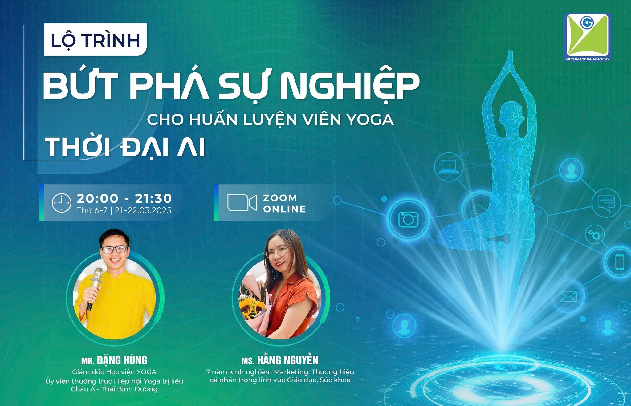 [🆕🇻🇳] Học viện Yoga Việt Nam – Nơi nghiên cứu & đào tạo Giáo viên Yoga Việt Nam 🧘 Top1Yoga 🤸🏻‍♀️ BẬT MÍ: LỘ TRÌNH BỨT PHÁ SỰ NGHIỆP CHO HUẤN LUYỆN VIÊN YOGA THỜI ĐẠI AI
(Chương trình giao lưu miễn phí cùng các Chuyên gia hàng đầu trong ngành!)

 Đăng k , shares-1✔️ , likes-3❤️️ , date-2025-03-18 21:00:13🇻🇳🇻🇳🇻🇳📰🆕