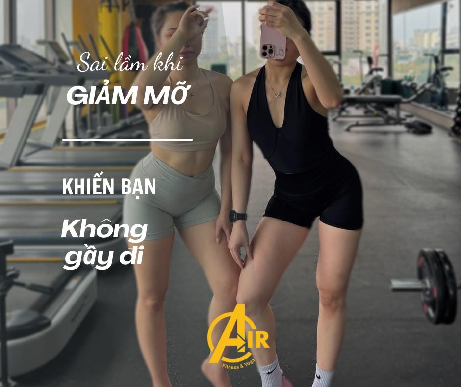 [🆕🇻🇳] Air Fitness & Yoga 🧘 Top1Yoga 🧘 5 SAI LẦM KHI GIẢM MỠ KHIẾN BẠN KHÔNG GẦY ĐI 

 Cắt giảm calo quá mức – Làm chậm trao đổi chất, mất cơ thay vì mỡ.
 Chỉ tập cardio, không tập tạ – Mất cơ,  , shares-0✔️ , likes-7❤️️ , date-2025-03-25 17:18:30🇻🇳🇻🇳🇻🇳📰🆕