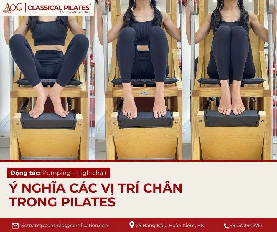[🆕🇻🇳] Art of Control Vietnam  (Classical Pilates Hanoi) – Trung tâm đào tạo và cấp chứng chỉ giáo viên Classical Pilates quốc tế 🧘 Top1Yoga 🤸🏻‍♀️ 𝑮𝒊𝒂̉𝒊 𝒎𝒂̃ 𝒚́ 𝒏𝒈𝒉𝒊̃𝒂 𝒄𝒂́𝒄 𝒗𝒊̣ 𝒕𝒓𝒊́ 𝒄𝒉𝒂̂𝒏 𝒕𝒓𝒐𝒏𝒈 𝑷𝒊𝒍𝒂𝒕𝒆𝒔  
(Động tác “Pumping” trên máy High chair)

1⃣ 𝗩𝗶̣ 𝘁𝗿𝗶́ 𝟭: 𝗖𝗵𝗮̂𝗻 𝗲̂́𝗰𝗵
* Vị trí tốt nhất để kí , shares-9✔️ , likes-10❤️️ , date-2025-12-16 02:51:54🇻🇳🇻🇳🇻🇳📰🆕