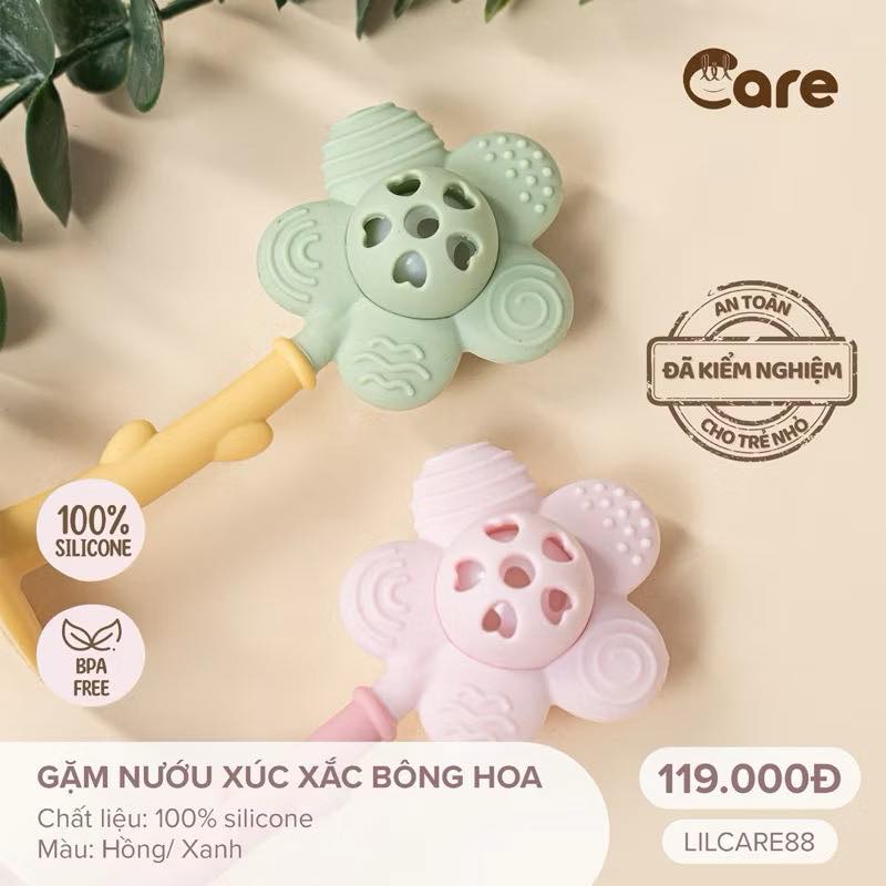 [🆕🇻🇳]  Bé Ong Baby – Sơ sinh _Ăn Dặm_Thời Trang 🧑‍🧒❤️️👶⭐️  GẶM NƯỚU – XÚC XẮC BÔNG HOA CHO BÉ YÊU 
Vừa gặm nướu giảm khó chịu khi mọc răng – vừa lắc xúc xắc kích thích giác quan 

 Ưu điểm nổi bật:
 Chất liệu 100% , shares-0✔️ , likes-1❤️️ , date-2026-01-04 18:30:05🇻🇳🇻🇳🇻🇳📰🆕