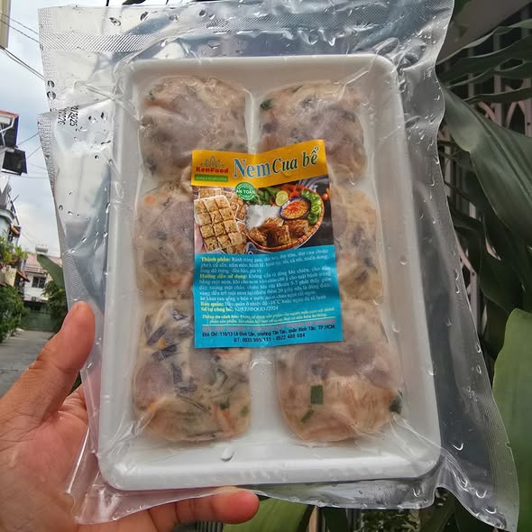 [🆕🇻🇳] Thực Phẩm SG Online – Chuyên cung cấp sỉ lẻ các loại thực phẩm như: cá, thịt, tôm, mực 🍔 Top1Food  🍜 Nem cua bể Chỉ 49k/hộp 300gr (6 miếng lớn)
Nem cua bể là món ăn ngon của người Hải Phòng. Hương thơm dễ chịu, thơm ngon và giòn từ từng miếng nem cua bể là , shares-0✔️ , likes-0❤️️ , date-2026-01-03 16:40:10🇻🇳🇻🇳🇻🇳📰🆕